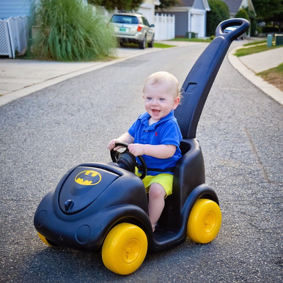 Amazing DIY Of Baby Push Car From Pink To The Batmobile